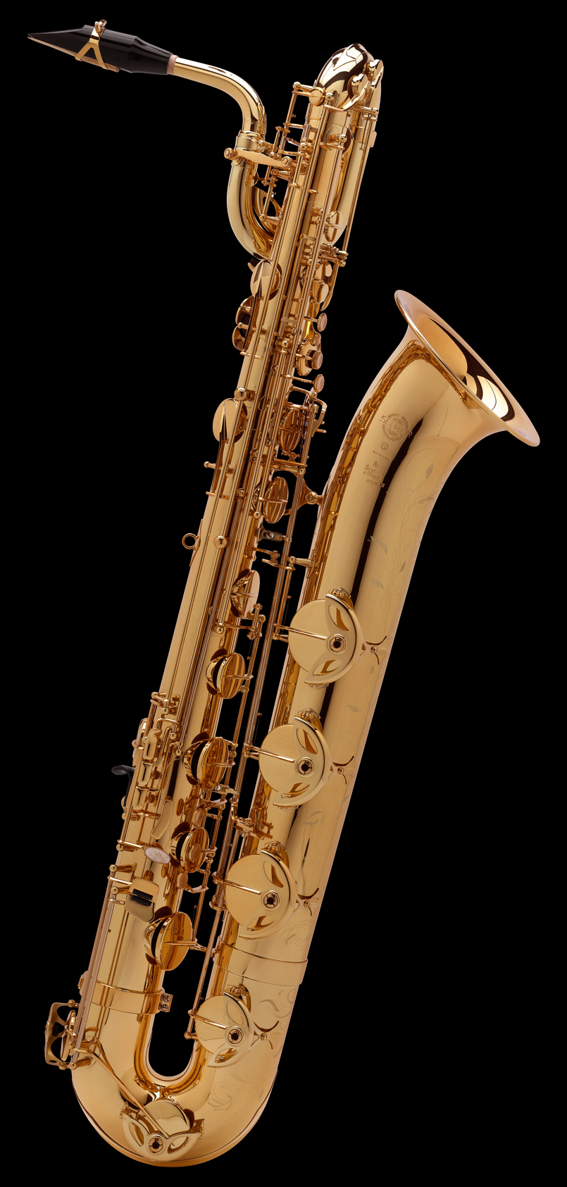 SA80 II Baritonsaxophon Goldlack Super Action