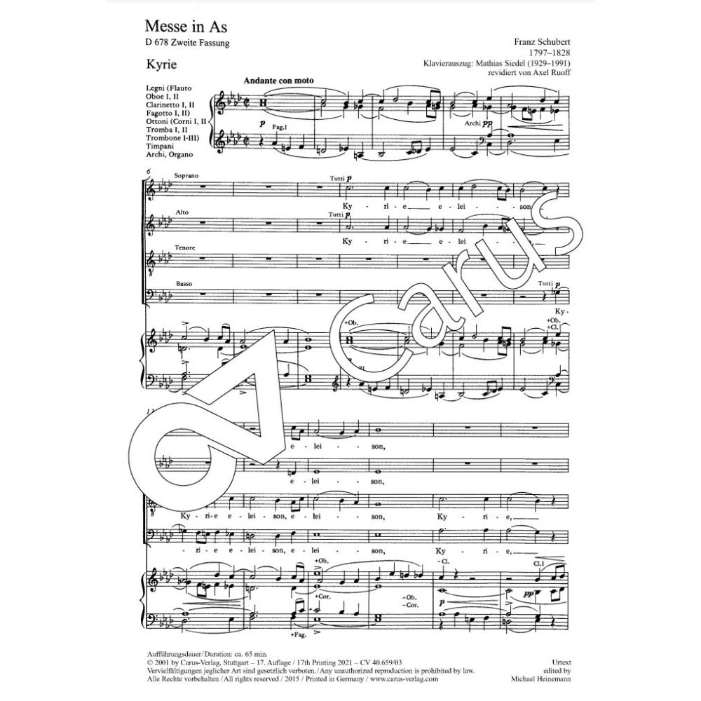 Messe As-Dur D 678
