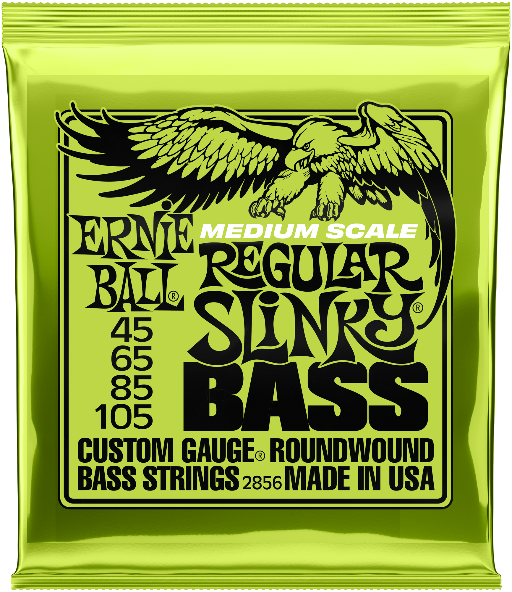 Slinky, Medium Scale, Regular 45-105 Saitensatz, E-Bass,