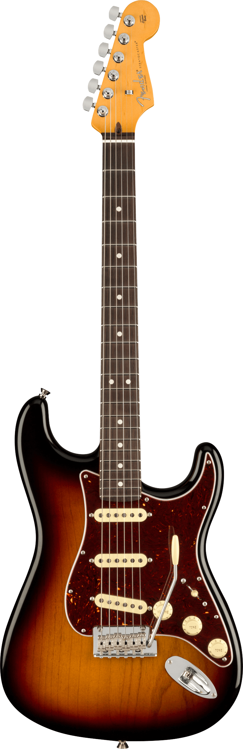 American Professional II Stratocaster Rosewood Fingerboard, 3-Color Sunburst