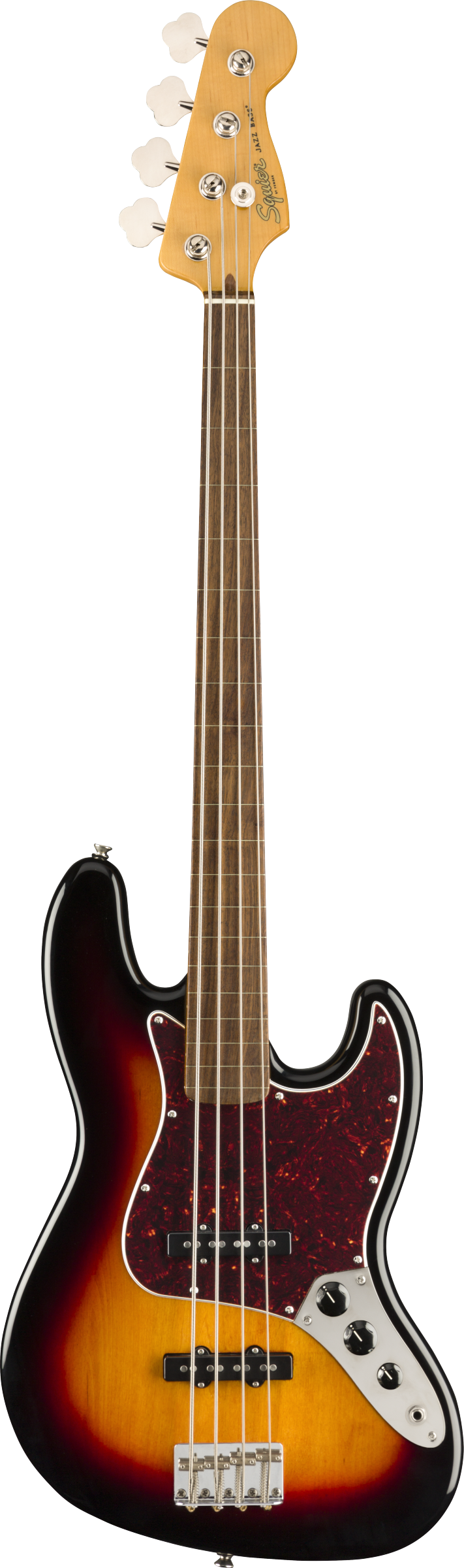 Classic Vibe '60s Jazz Bass Fretless 3-color-sunburst