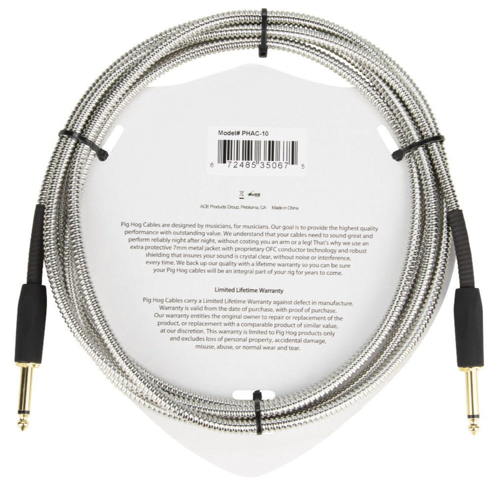 Armor Clad Instrument Cable 3m
