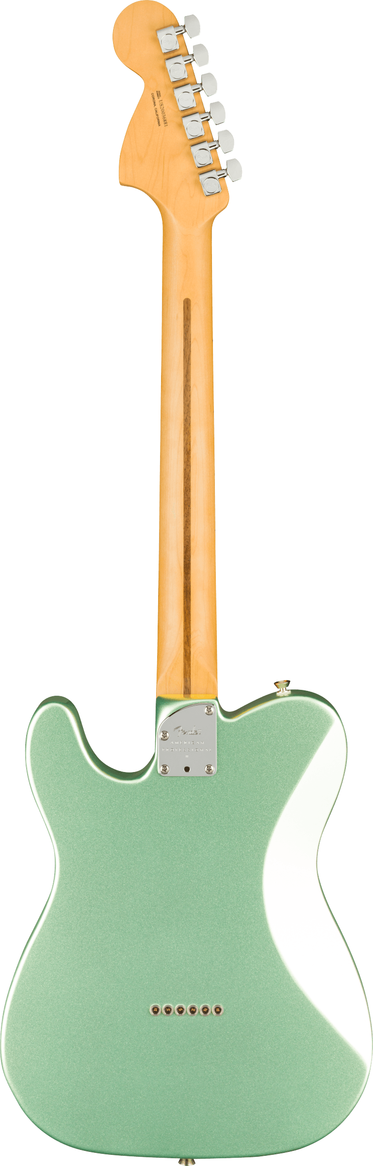 American Professional II Telecaster Deluxe Maple Fingerboard, Mystic Surf Green