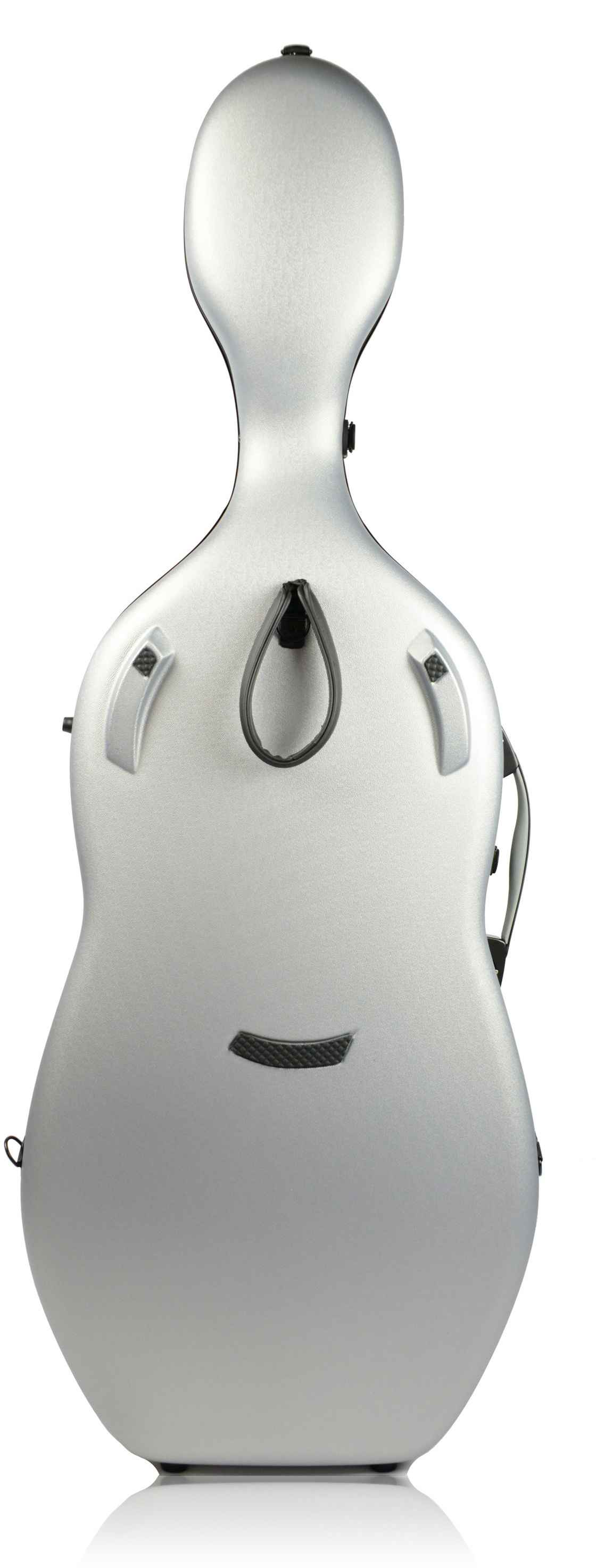 Celloetui 1002XLSN  "Adjustable" Hightech 4.4 silber metallic