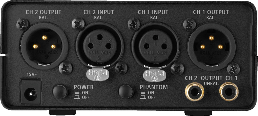 MPA-202 Mikrofonvorverstärker 2 Kanal