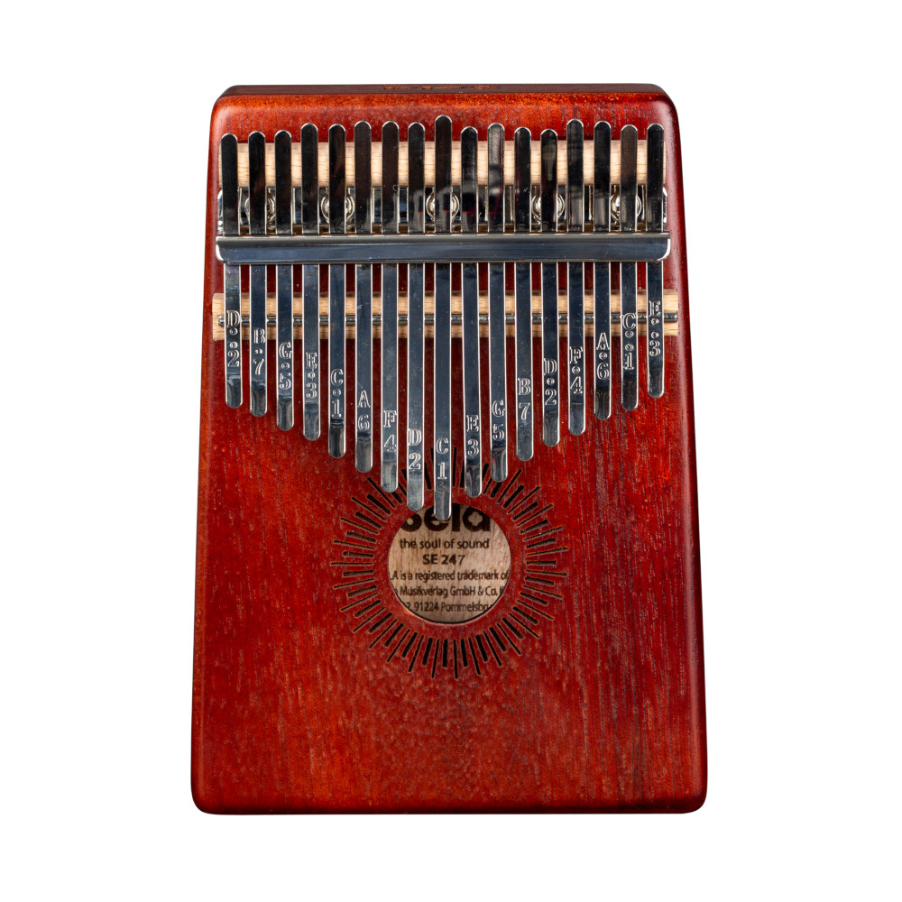 Kalimba Mahogany 17 Red Kalimba Mahogany 17 Red
