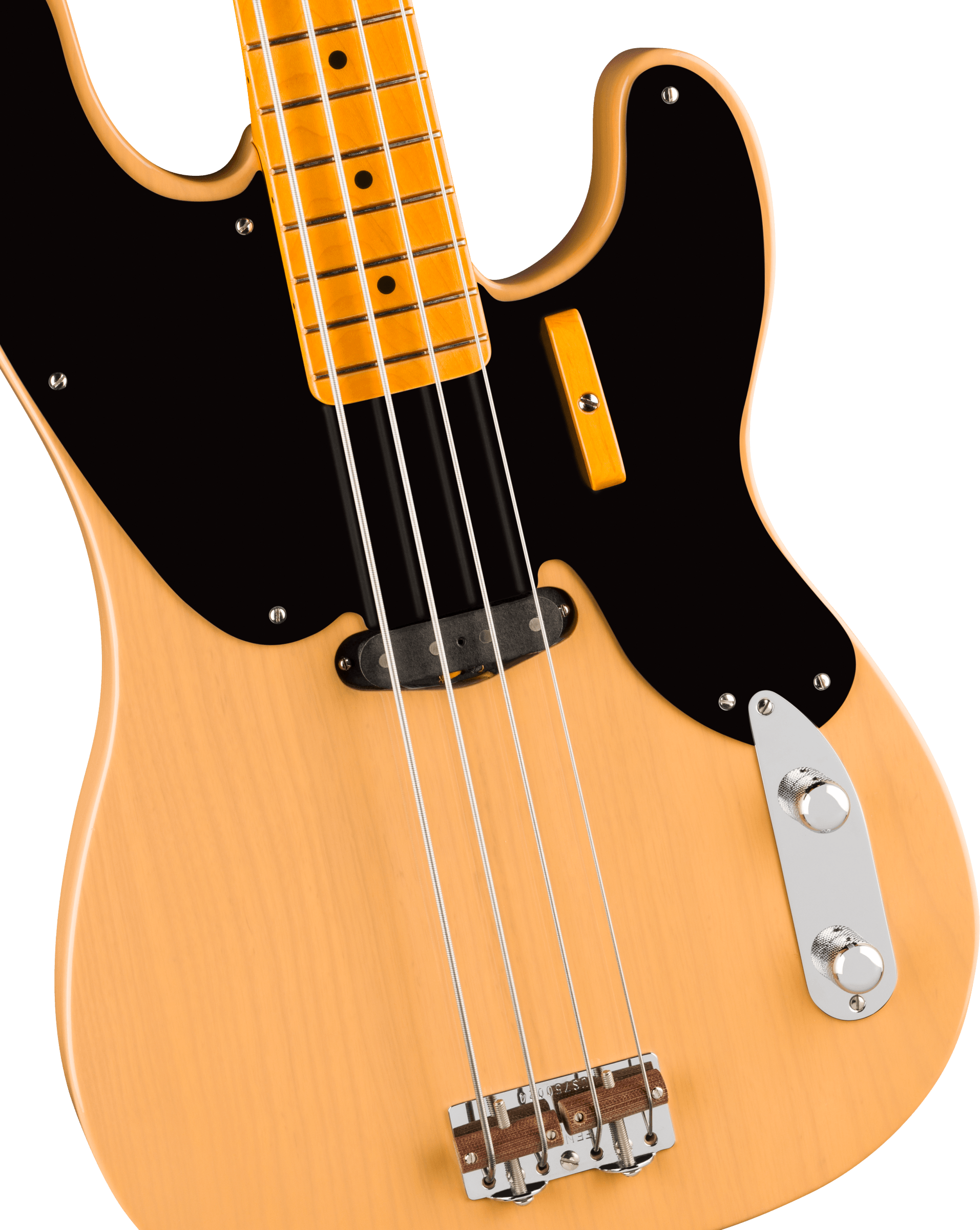 75th Anniversary American Vintage II 1951 Precision Bass MN Butterscotch Blonde