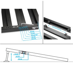 Pedalbay 60 Pedalboard mit gepolsterter Tragetasche 60cm Pedalbay 60 Pedalboard mit gepolsterter Tragetasche 60cm