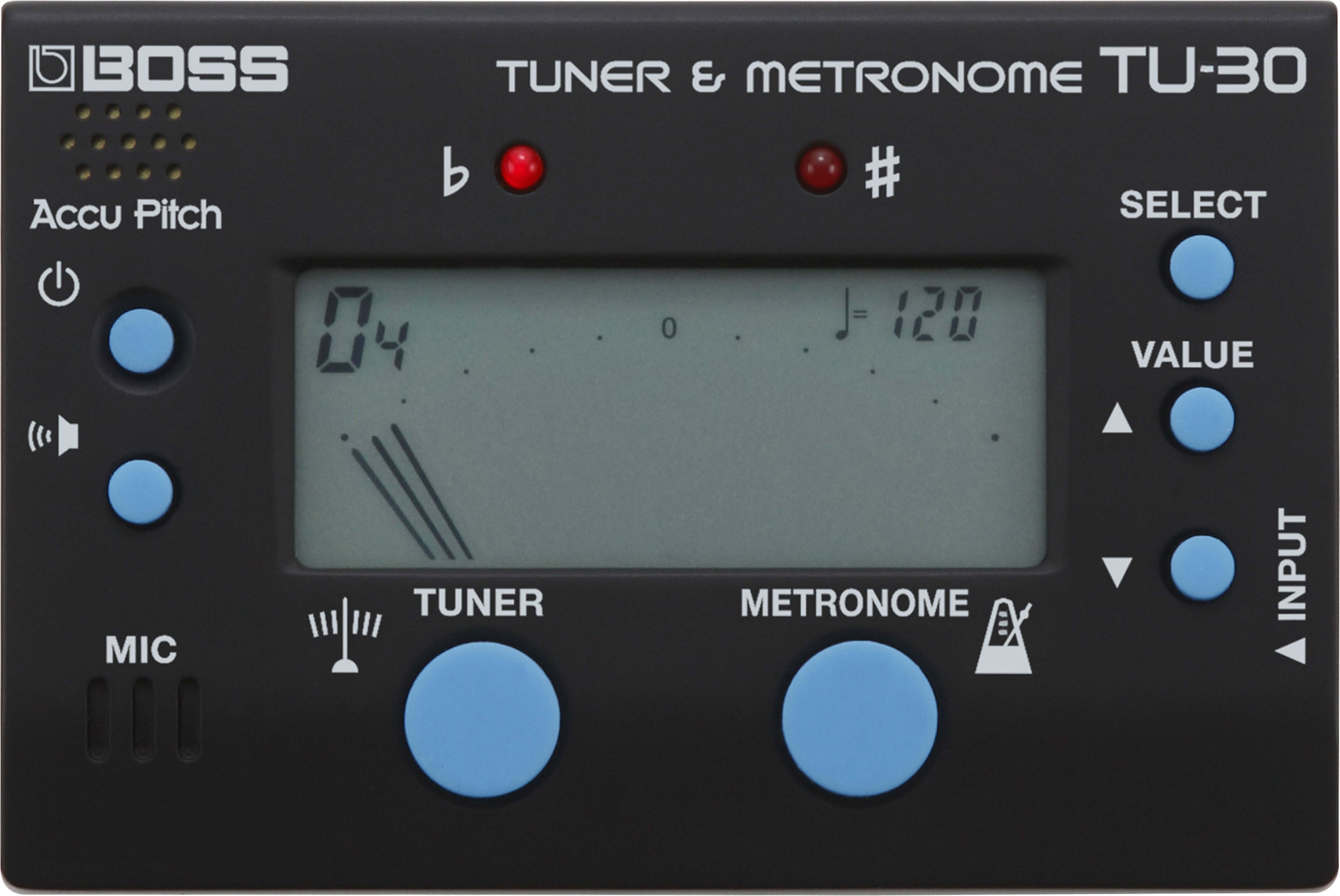 TU-30 Stimmgerät und Metronom