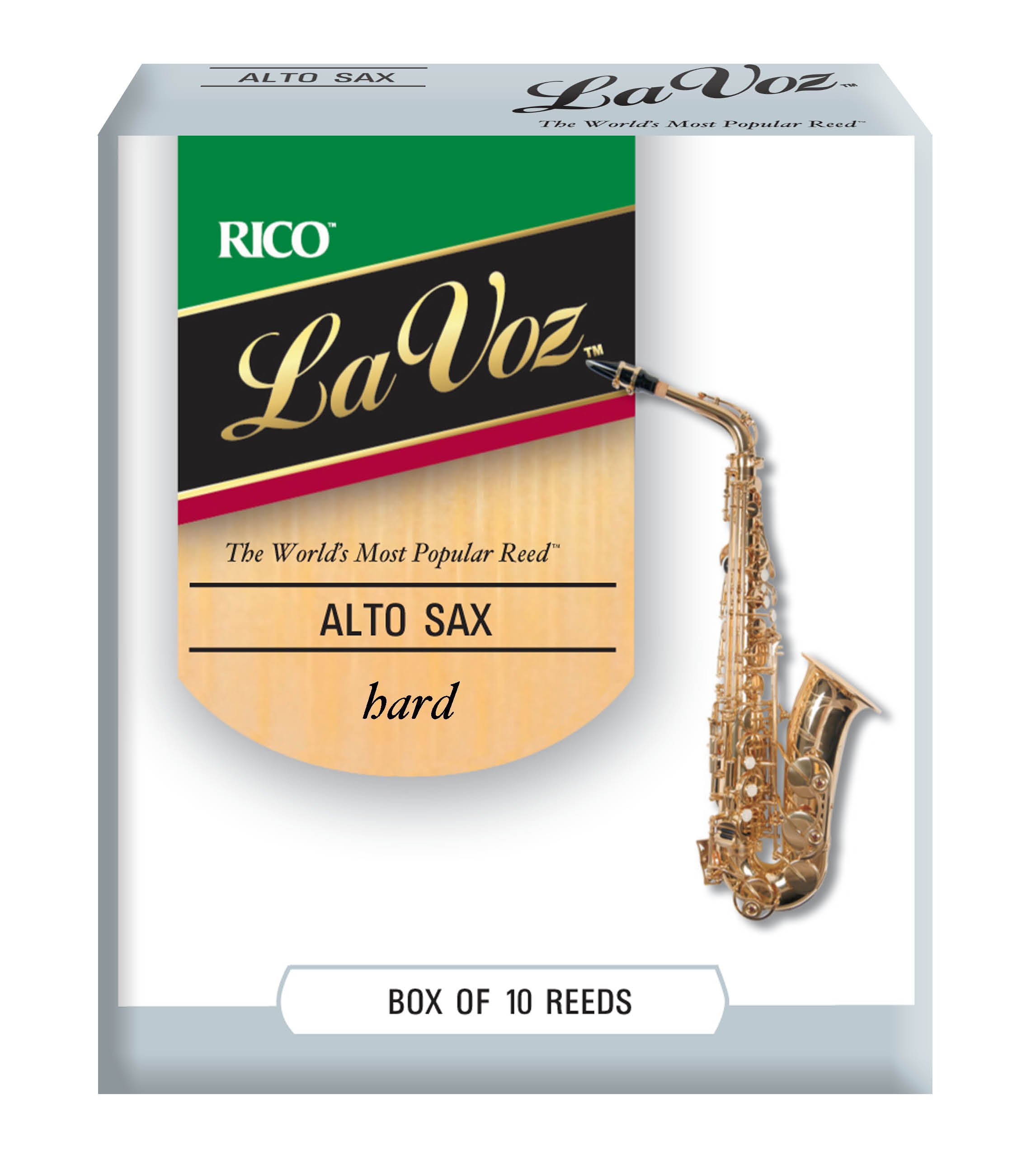 La Voz Altsaxophon Hard 10er Packung