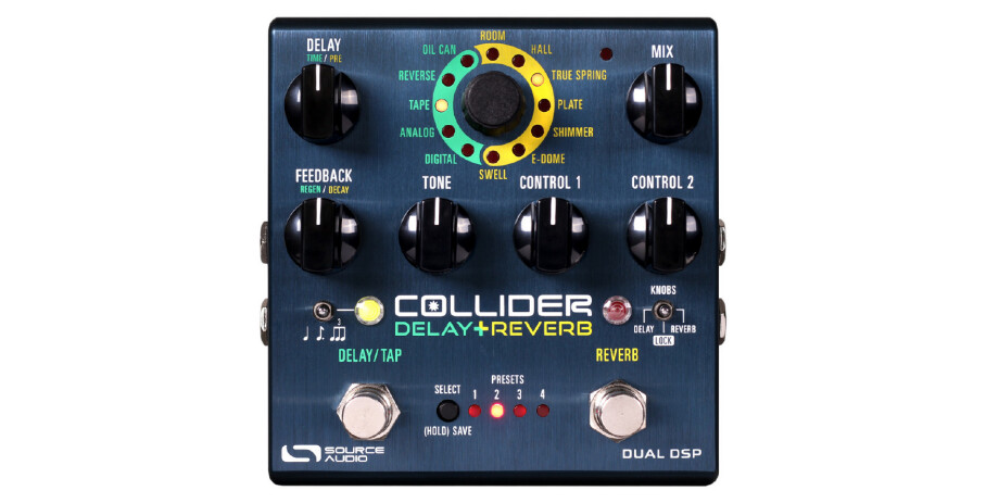 One Series Collider D/R Stereo Delay/Reverb