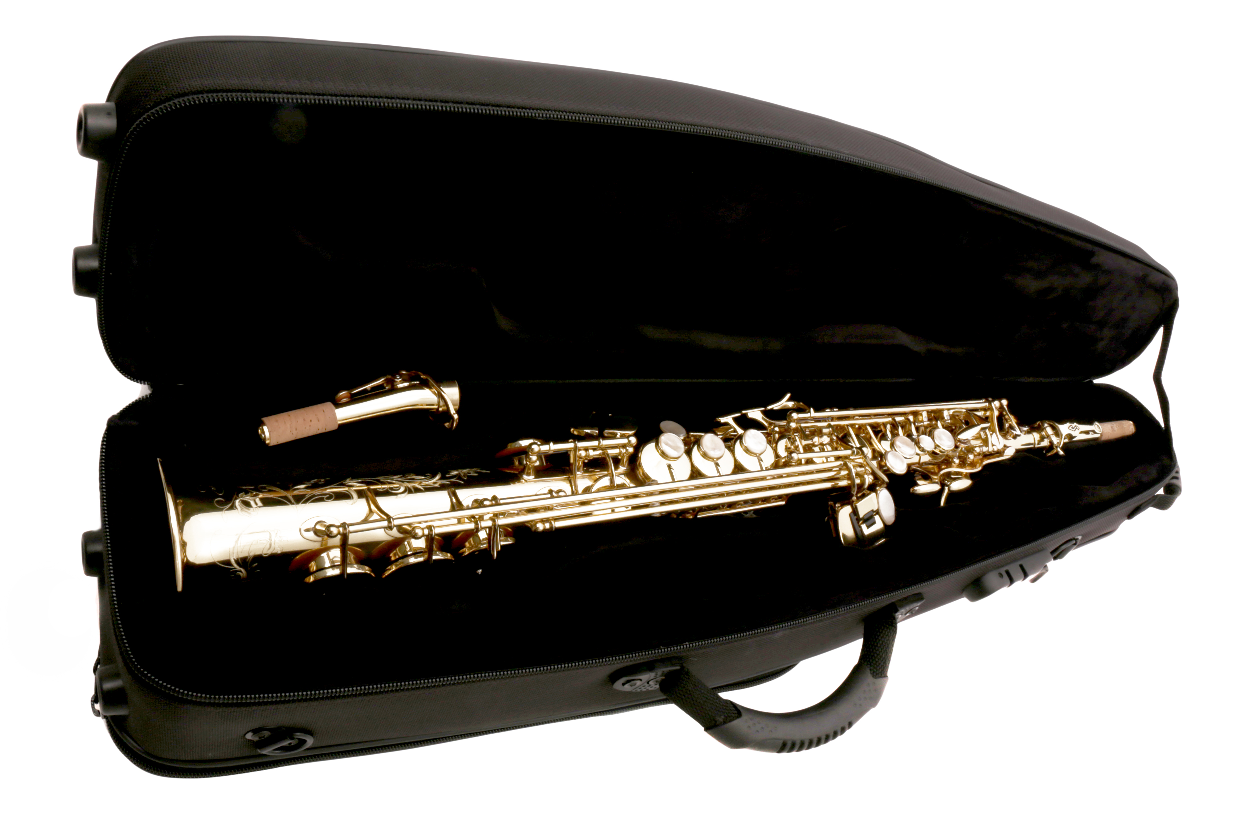 Serie III Sopransaxophon Goldlack SE-S3L