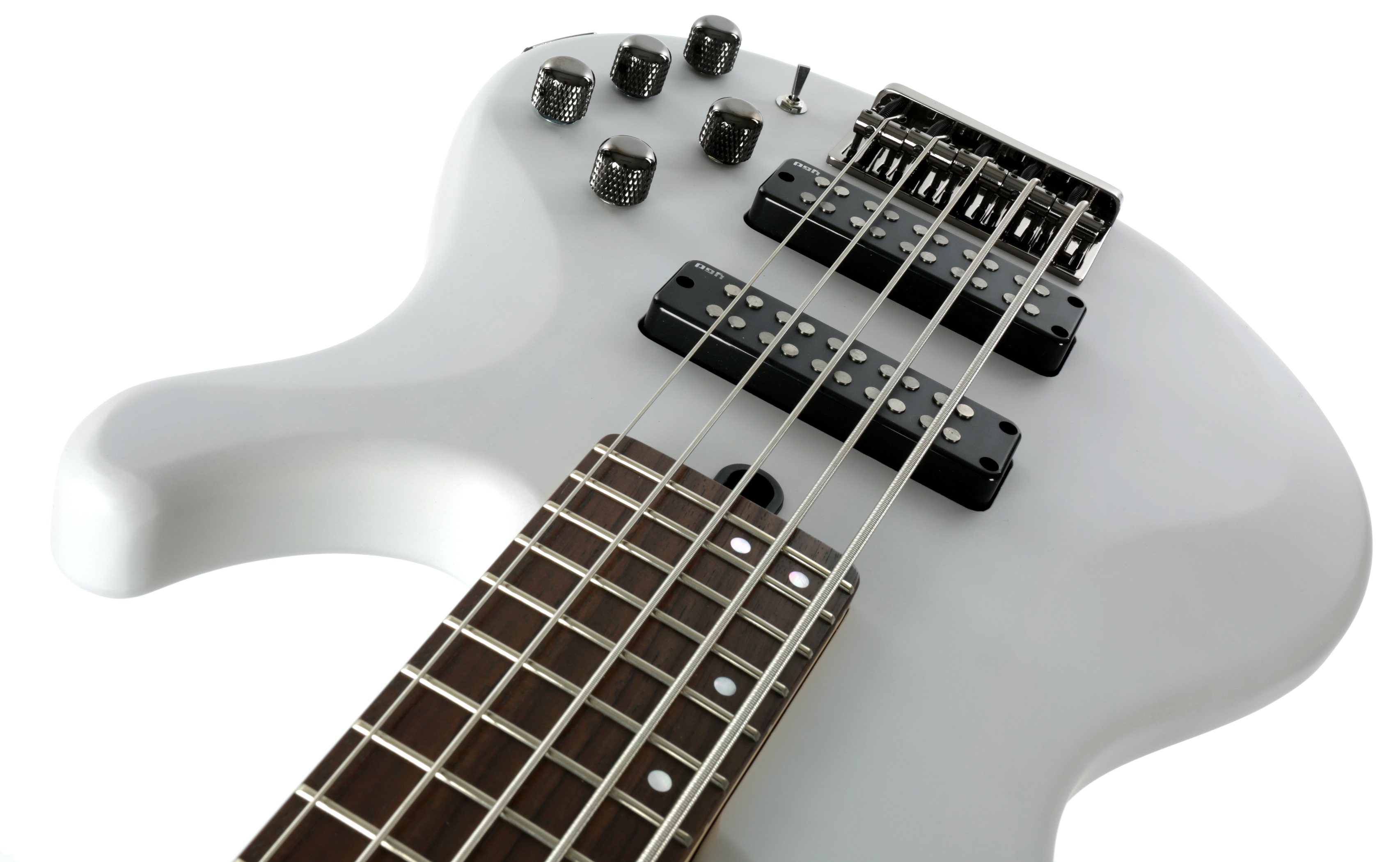 TRBX 505 Tranclucent White 5-Saiter E-Bass TRBX 505 Tranclucent White 5-Saiter E-Bass