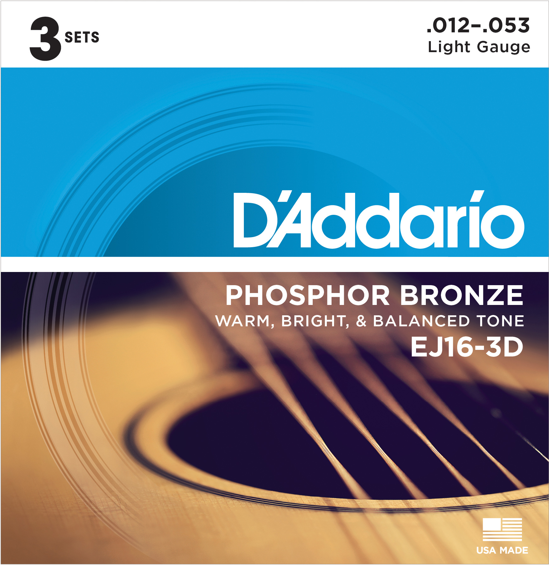 EJ16-3D Phosphore Bronze 012-053
