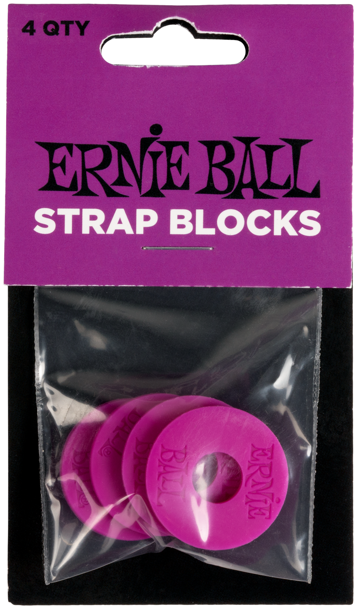 Gurtsicherungssystem, Strap Blocks, 4 Stück, lila