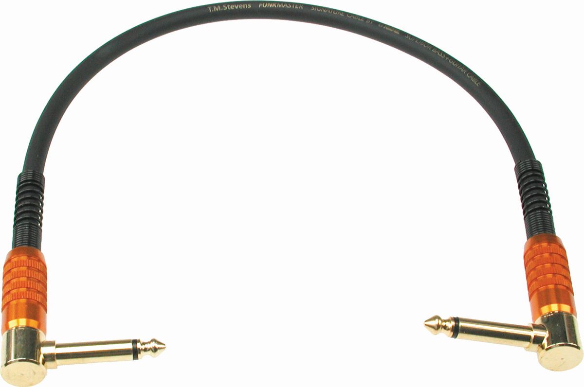 Funkmaster Patchkabel, Power Patcher 60 cm Gold TM Stevens