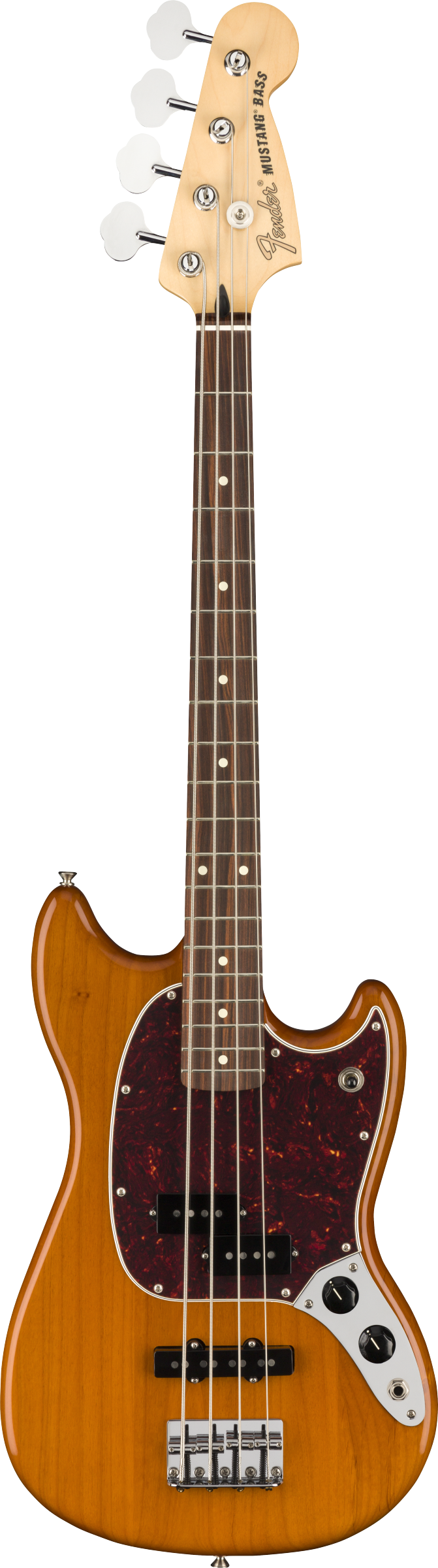 Player Mustang Bass PJ,  Aged Natural
