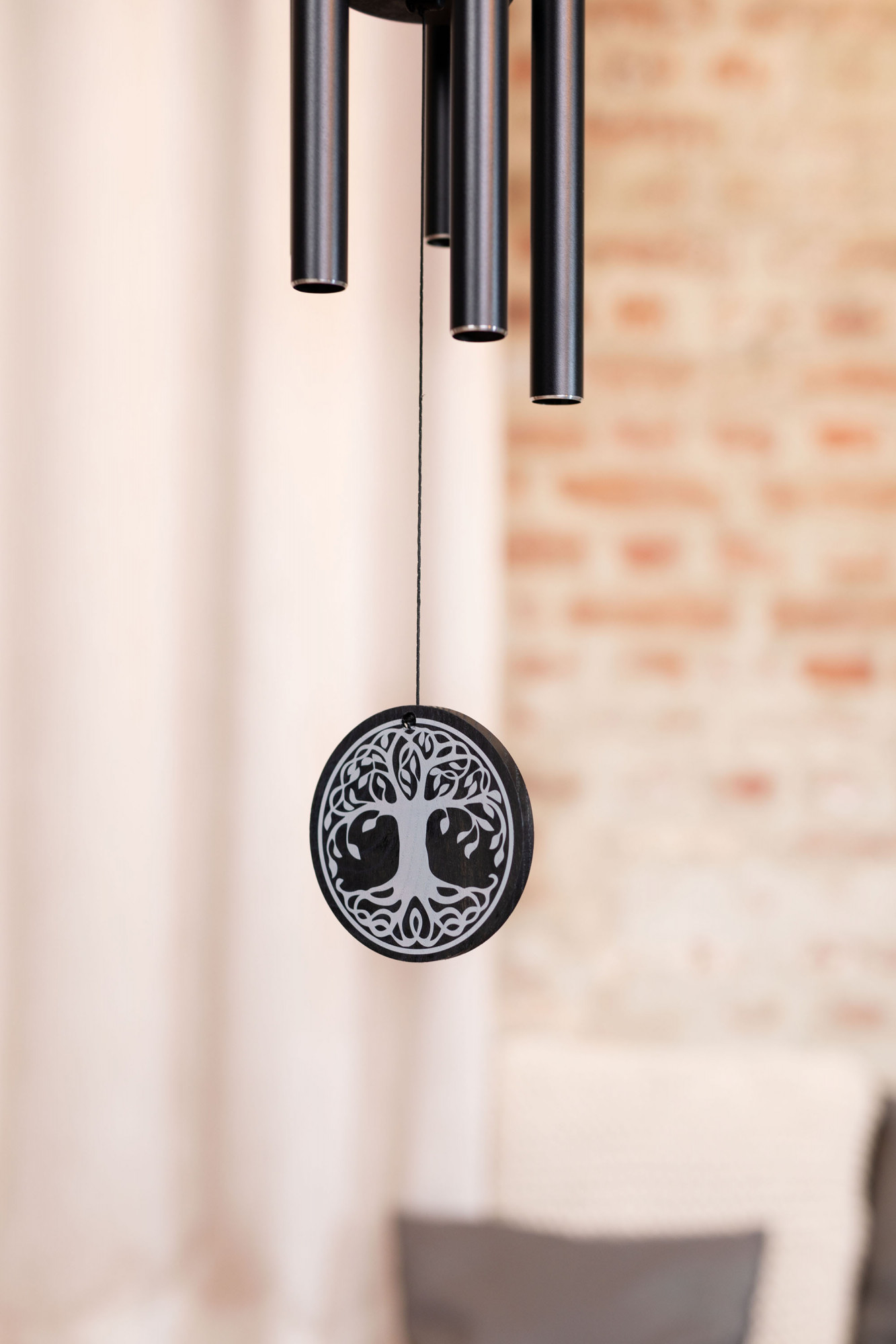 TOLMC36BK Sonic Energy Tree of Life Meditation Chime, 36" / 90 cm, 432 Hz, Schwarz TOLMC36BK Sonic Energy Tree of Life Meditation Chime, 36" / 90 cm, 432 Hz, Schwarz