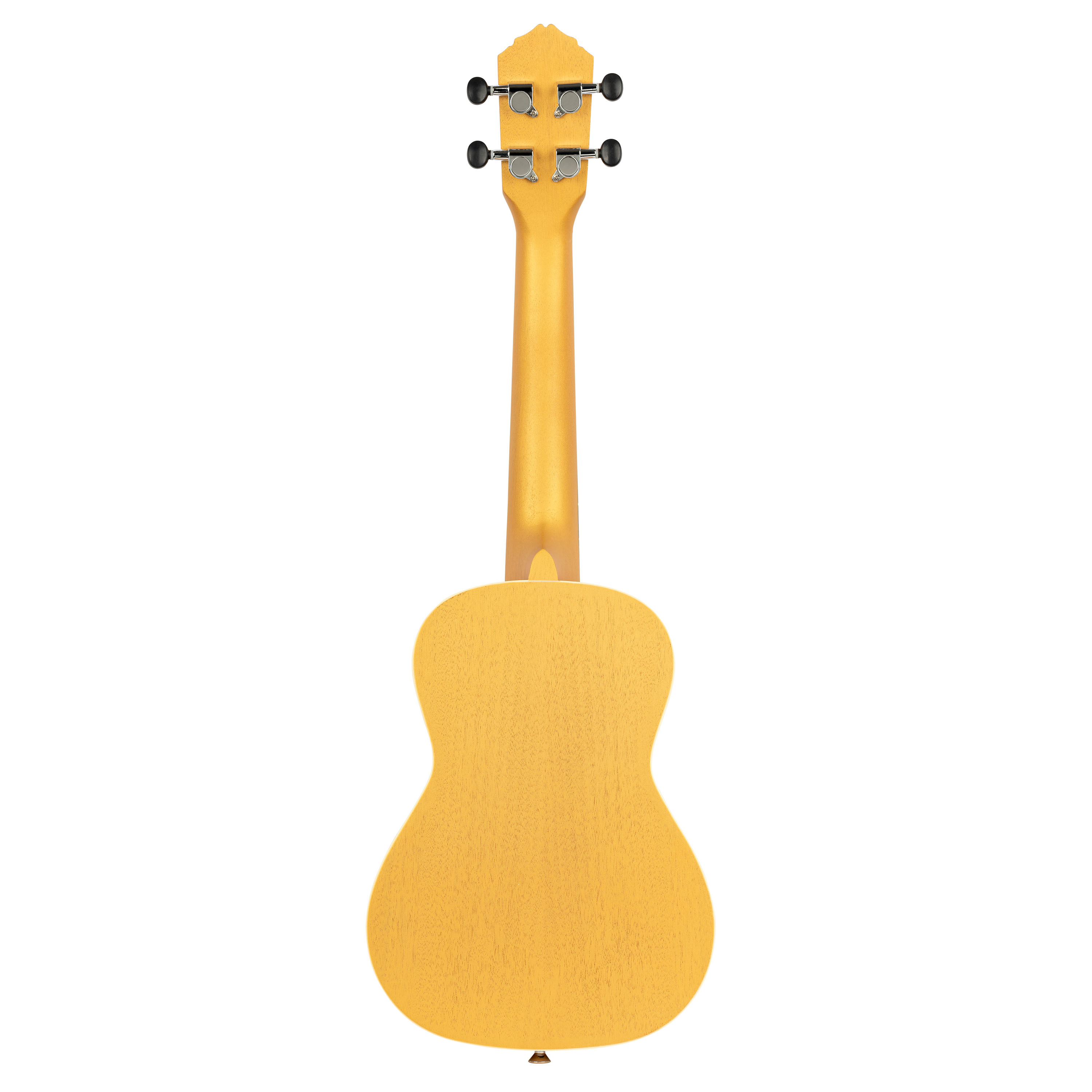 RUGOLD, Concert Ukulele; Transparent Gold RUGOLD, Concert Ukulele; Transparent Gold