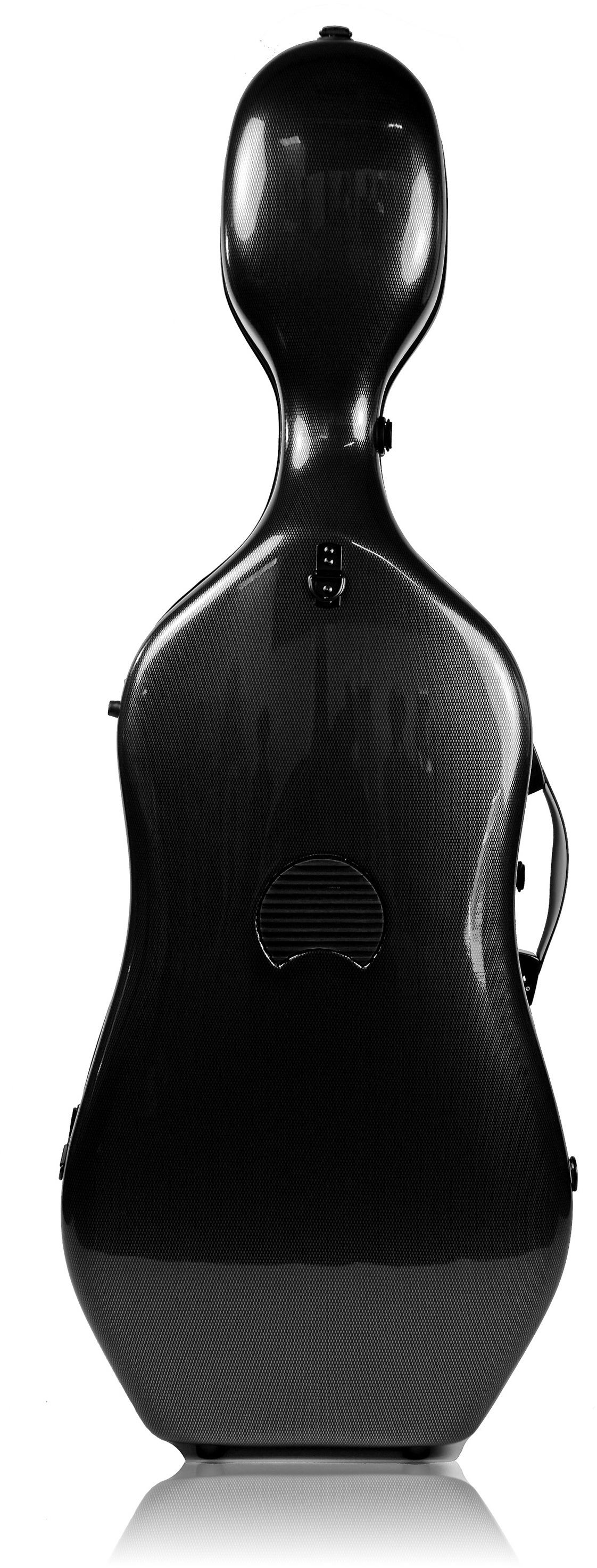 Celloetui 1004XLC "Compact" Hightech 3.5, carbon schwarz