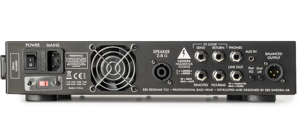 Reidmar 752 Bass Topteil 750 Watt 4 Ohm