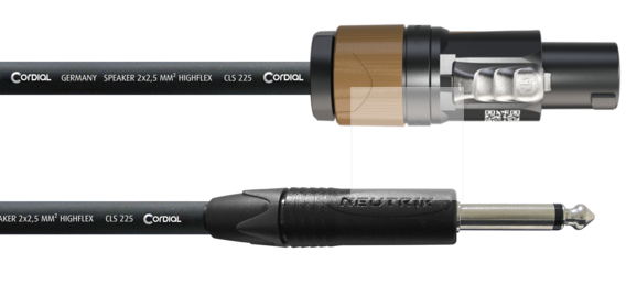 CPL 10 LP 25 10 m Speakon/Klinke