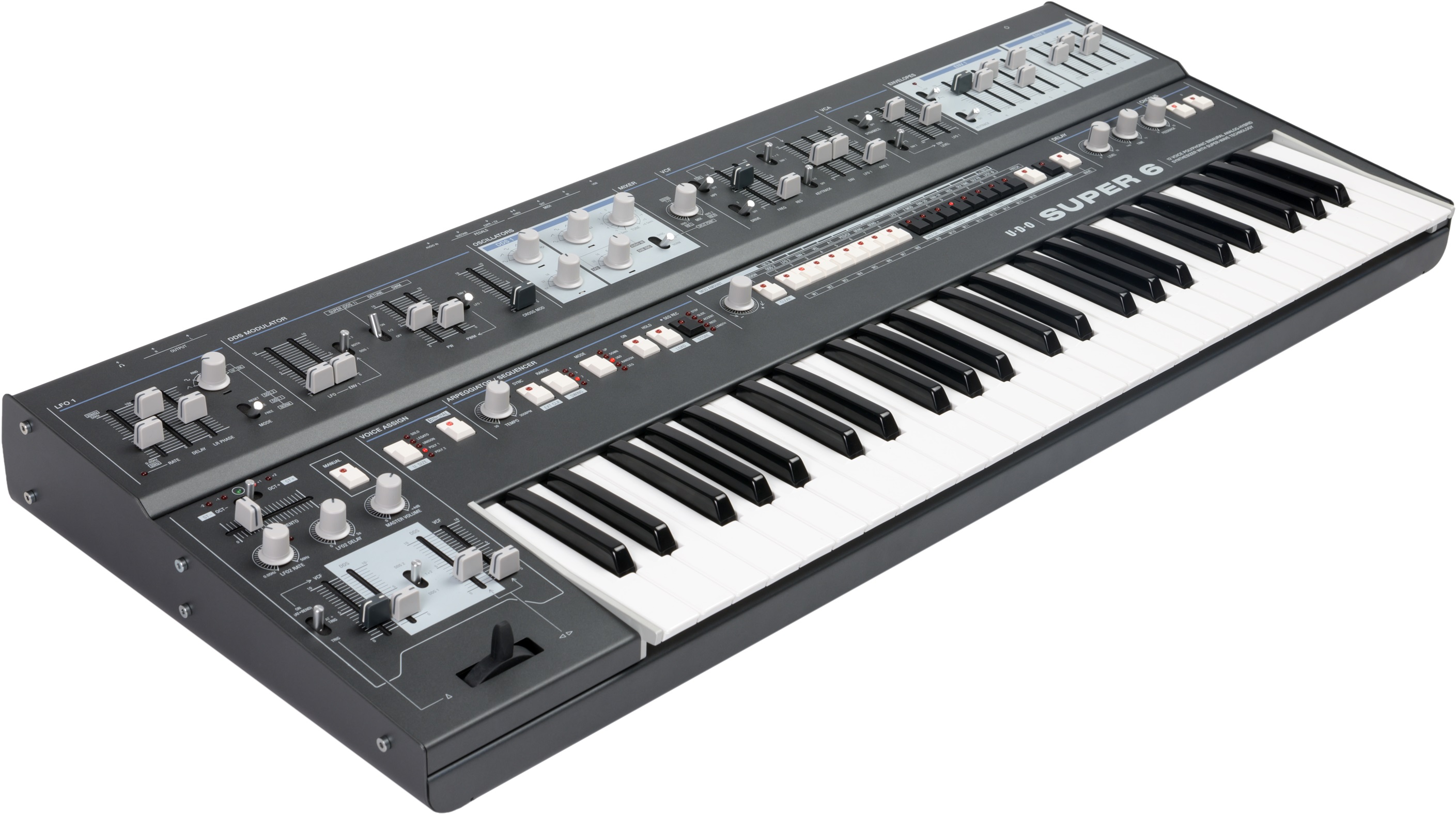 Super 6 Keyboard black B-Ware