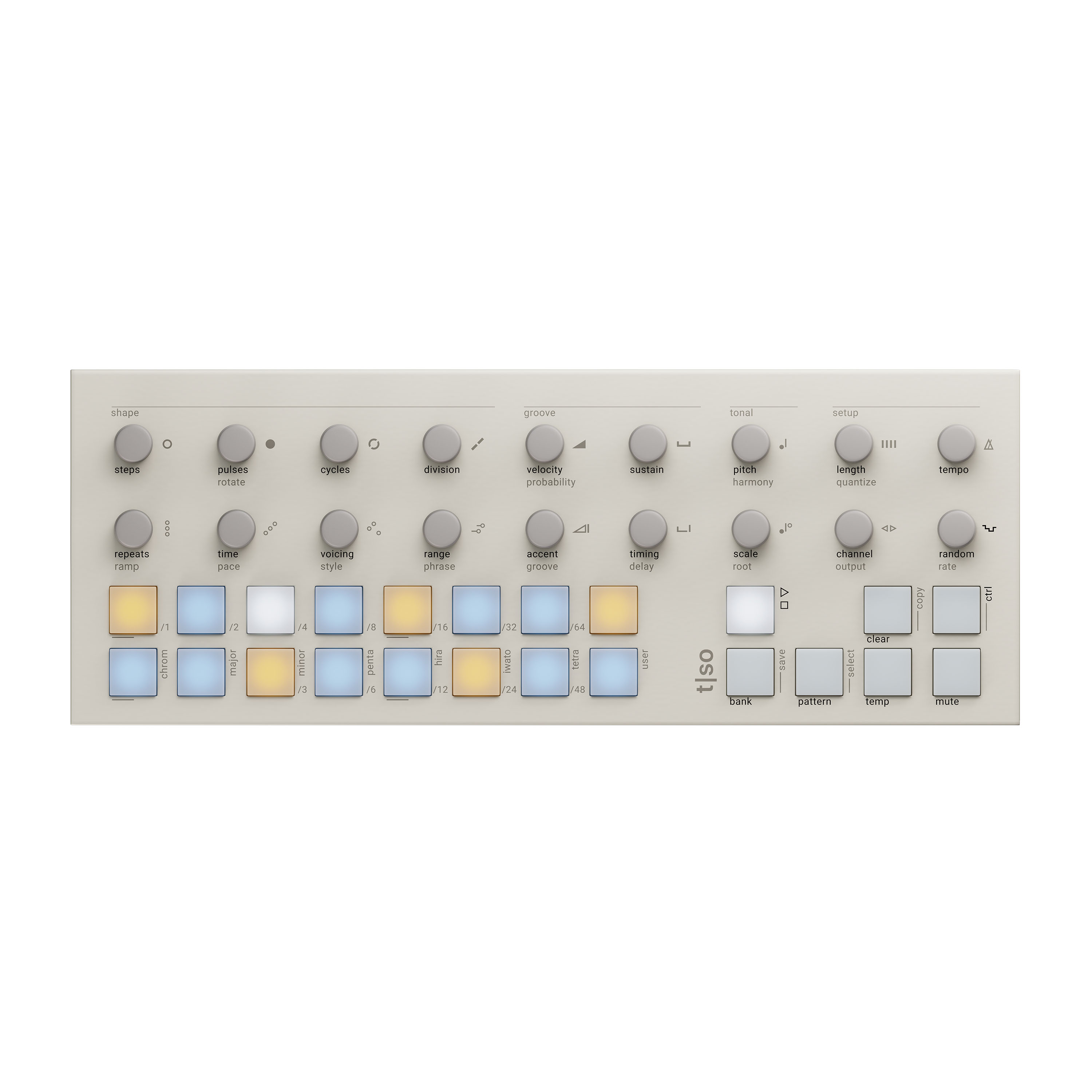 T-1 algorithmic sequencer weiß T-1 algorithmic sequencer weiß