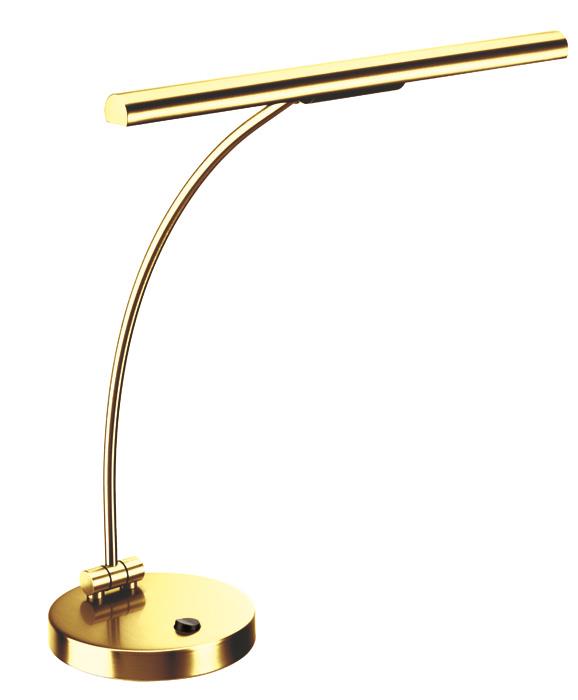 L3451-LED Digitalpiano-Leuchte Boogie Messing poliert