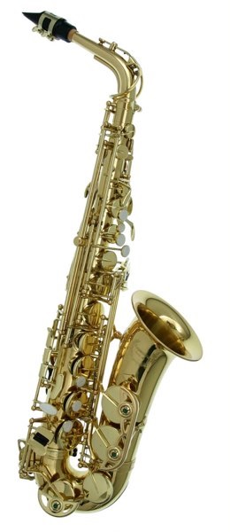 A-302-L Altsaxophon Messing, Goldlack