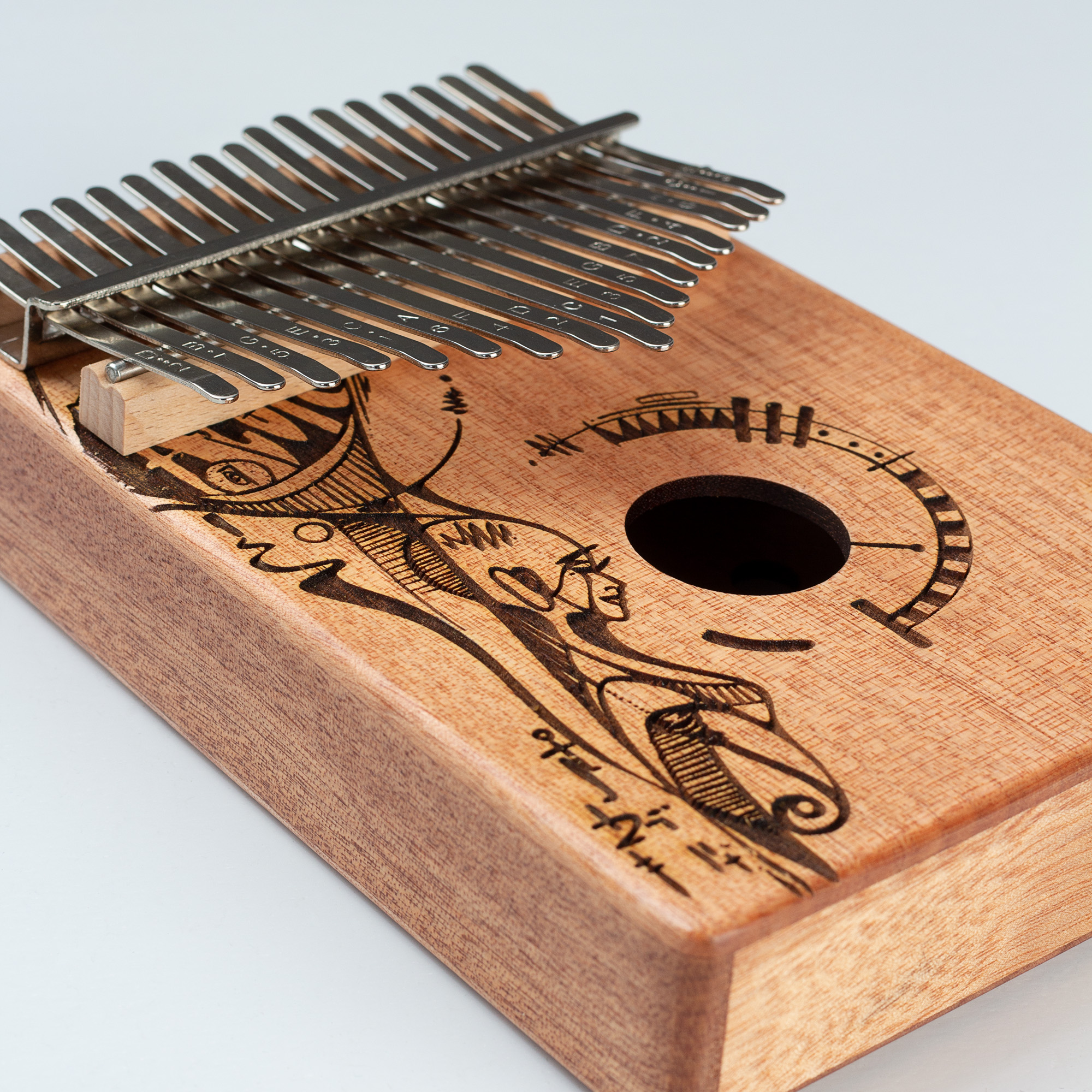 Art Series Kalimba 17 Peaceful Mind Art Series Kalimba 17 Peaceful Mind