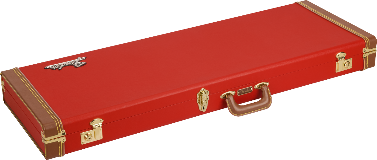 Classic Series Wood Case - Strat/Tele Fiesta Red