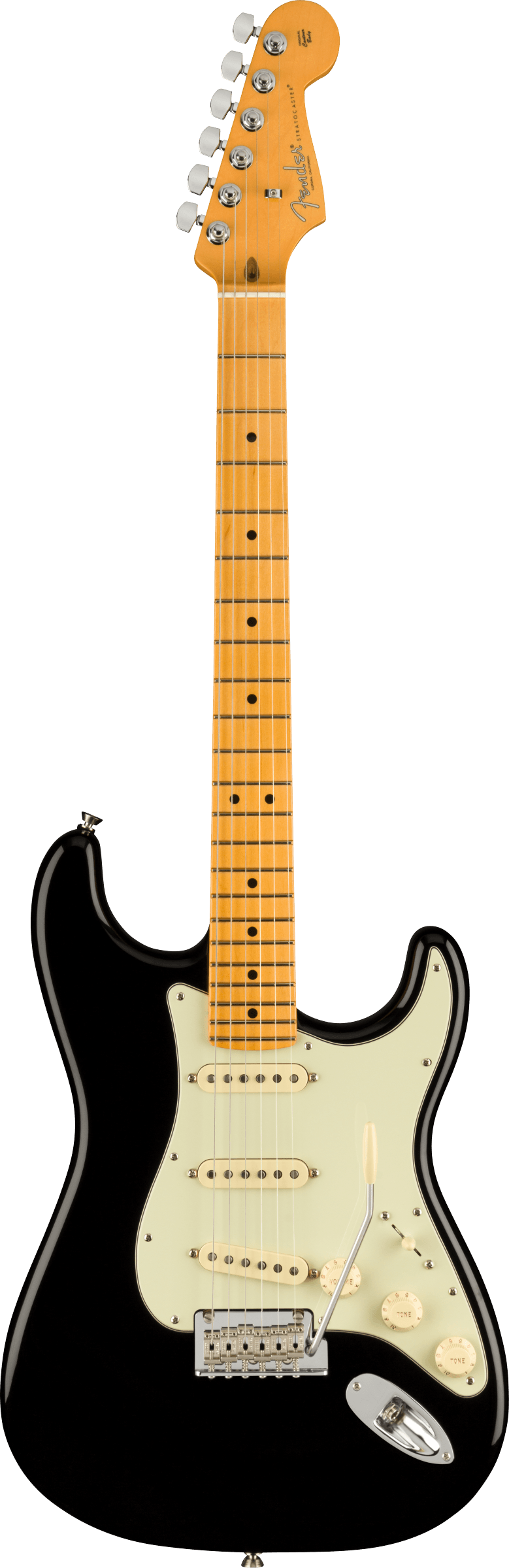 American Professional II Stratocaster Maple Fingerboard, Black