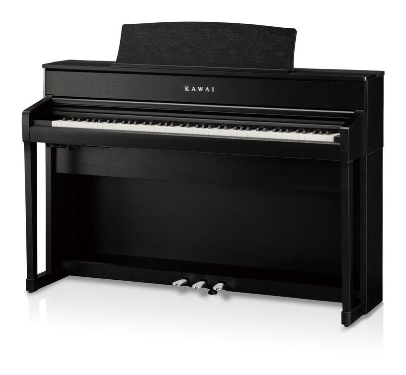 CA701 B Digitalpiano in schwarz matt