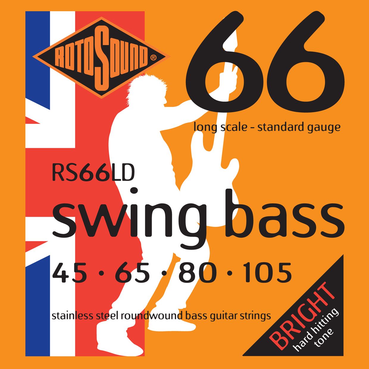 RS66LD Swing Bass Stainless Steel 45 65 80 105