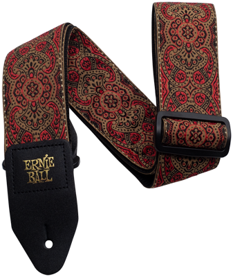 Jacquard, Crimson Paisley