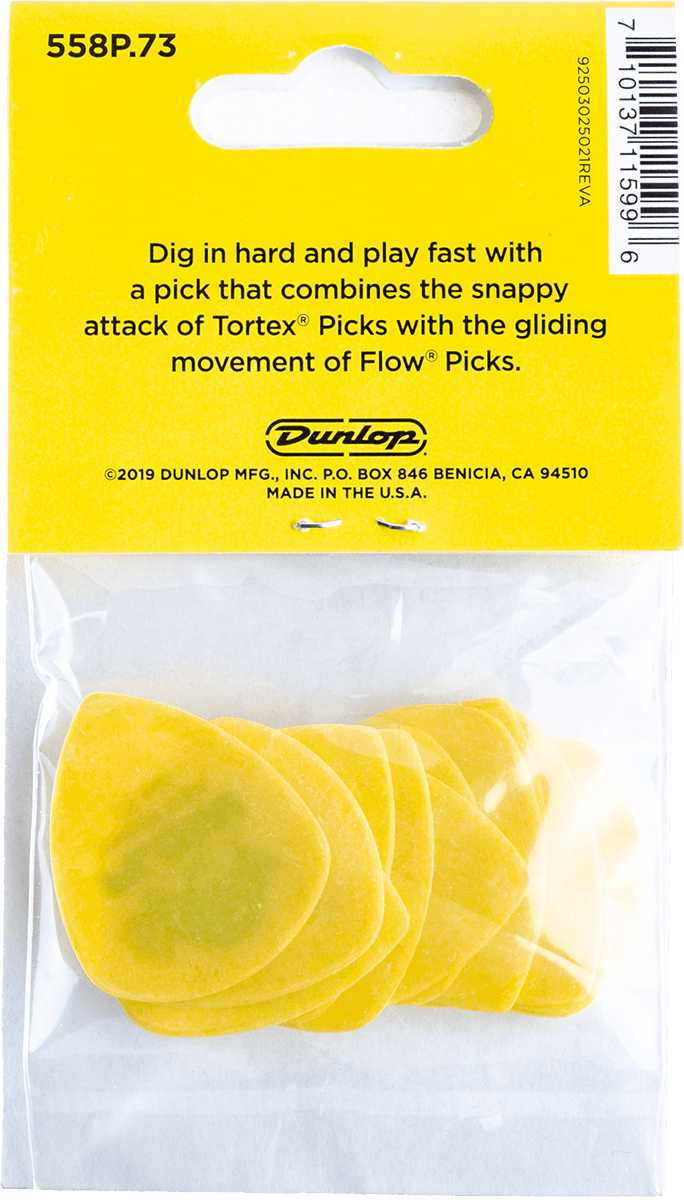 Tortex Flow Standard 0,73 mm Players Pack Tortex Flow Standard 0,73 mm Players Pack