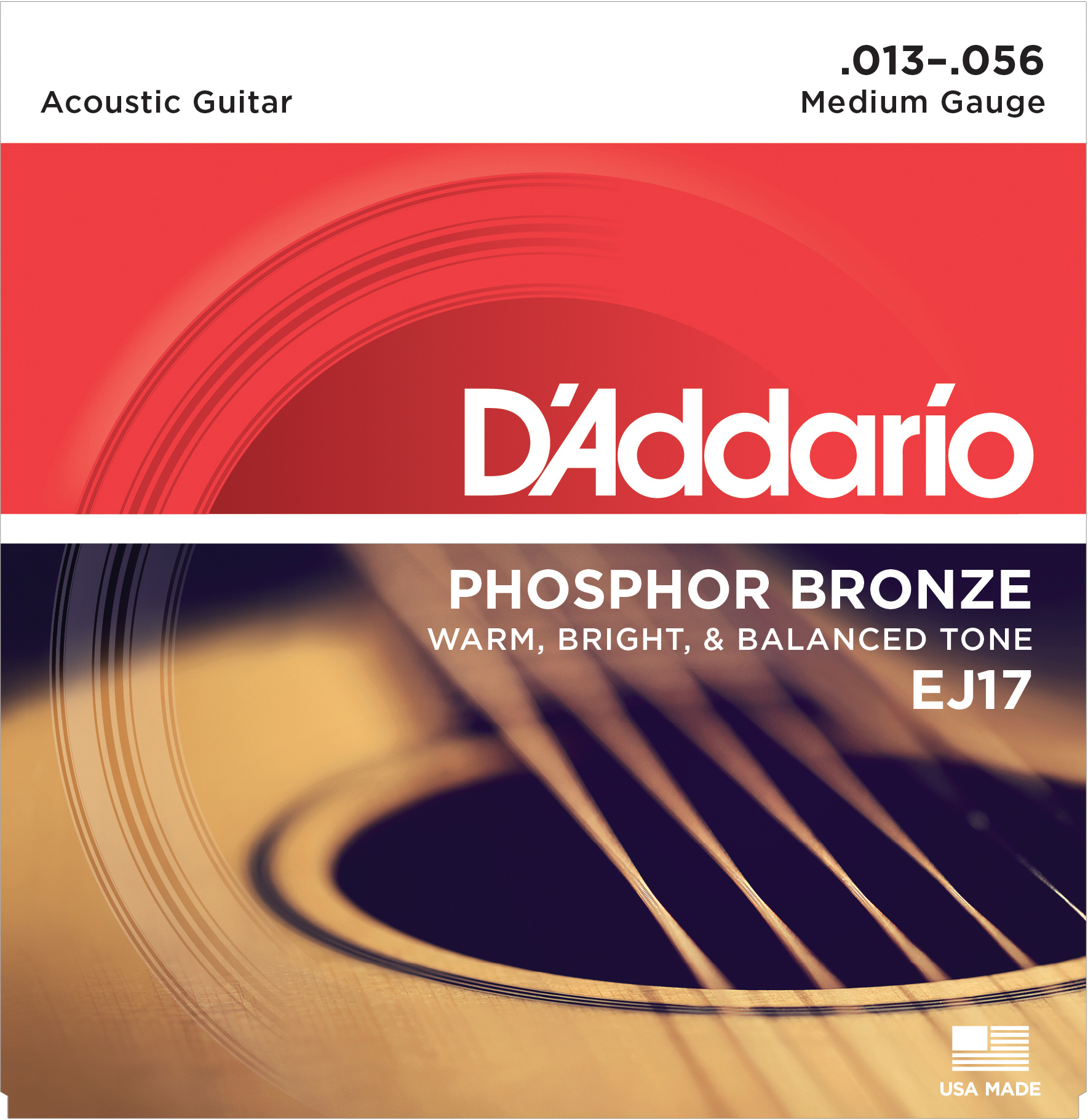 EJ17 Phosphor bronze medium 013-056