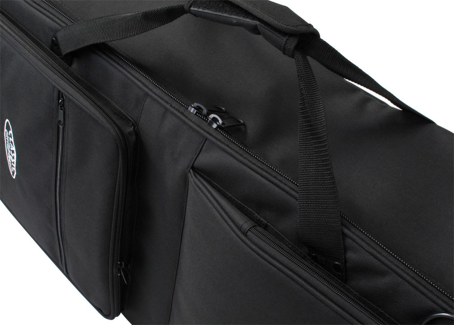 Keyboardtasche,Keyboardtrolley mit Rollen Innenmasse: 140 x 46 x 16 (cm) mit Rollen