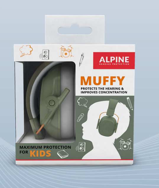 Muffy Kapselgehörschutz Kids Green