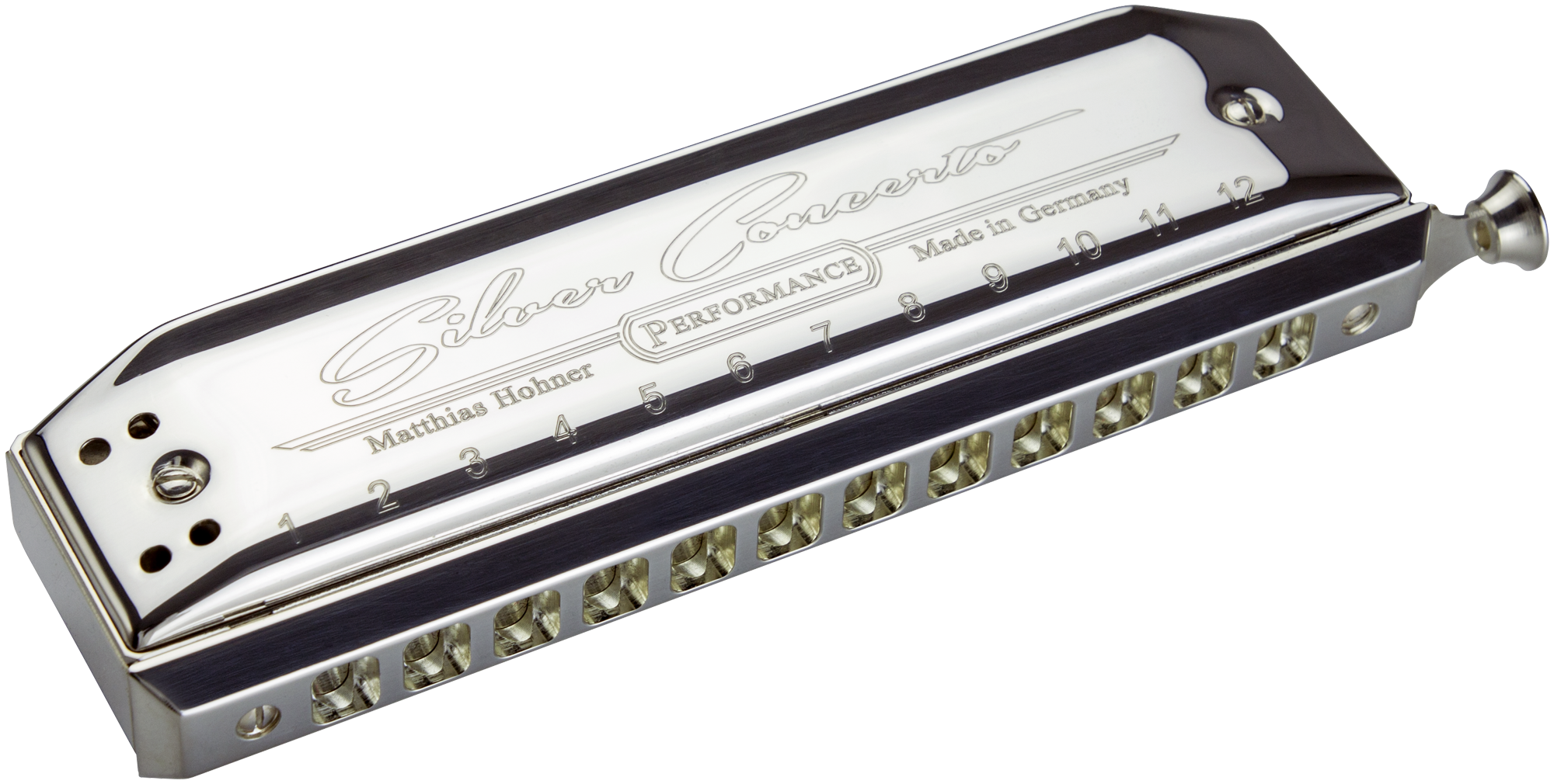 Silver Concerto Chromatische Mundharmonika