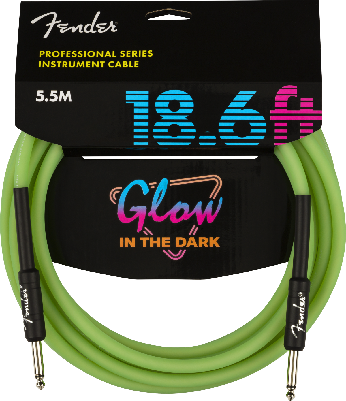 Glow in the Dark Cable 5,5m Green