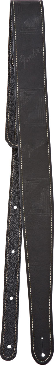 Gurt Monogram Leather Black