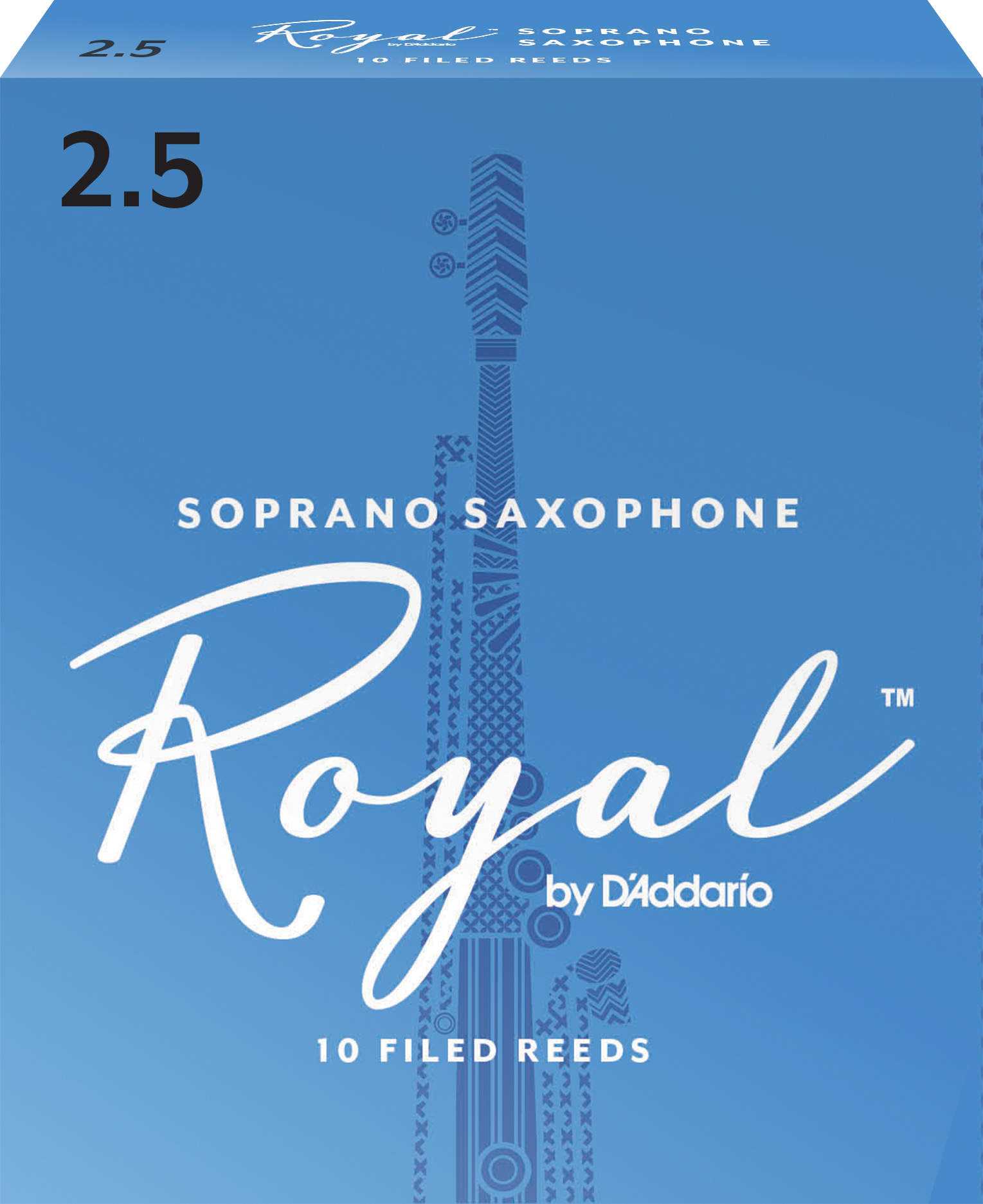 Royal Sopransaxblätter 2,5 10er Packung
