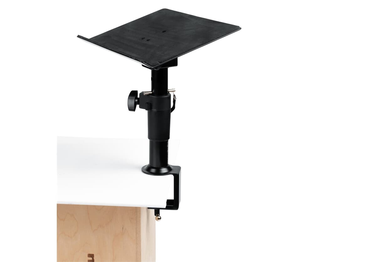 Clampable Laptop And Accessory Stand