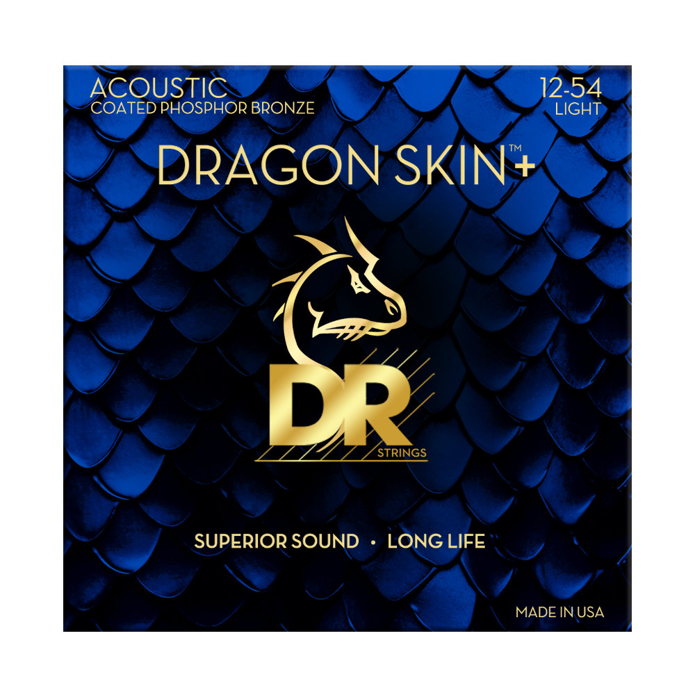 DRAGON SKIN+ light Phospor Bronze Light 12-54