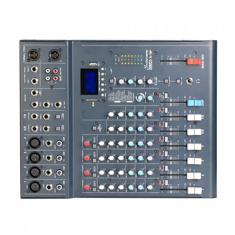 Club XS 8 + Mischpult (USB/SD Play/Rec/Bluetooth) DSP Effekt Club XS 8 + Mischpult (USB/SD Play/Rec/Bluetooth) DSP Effekt