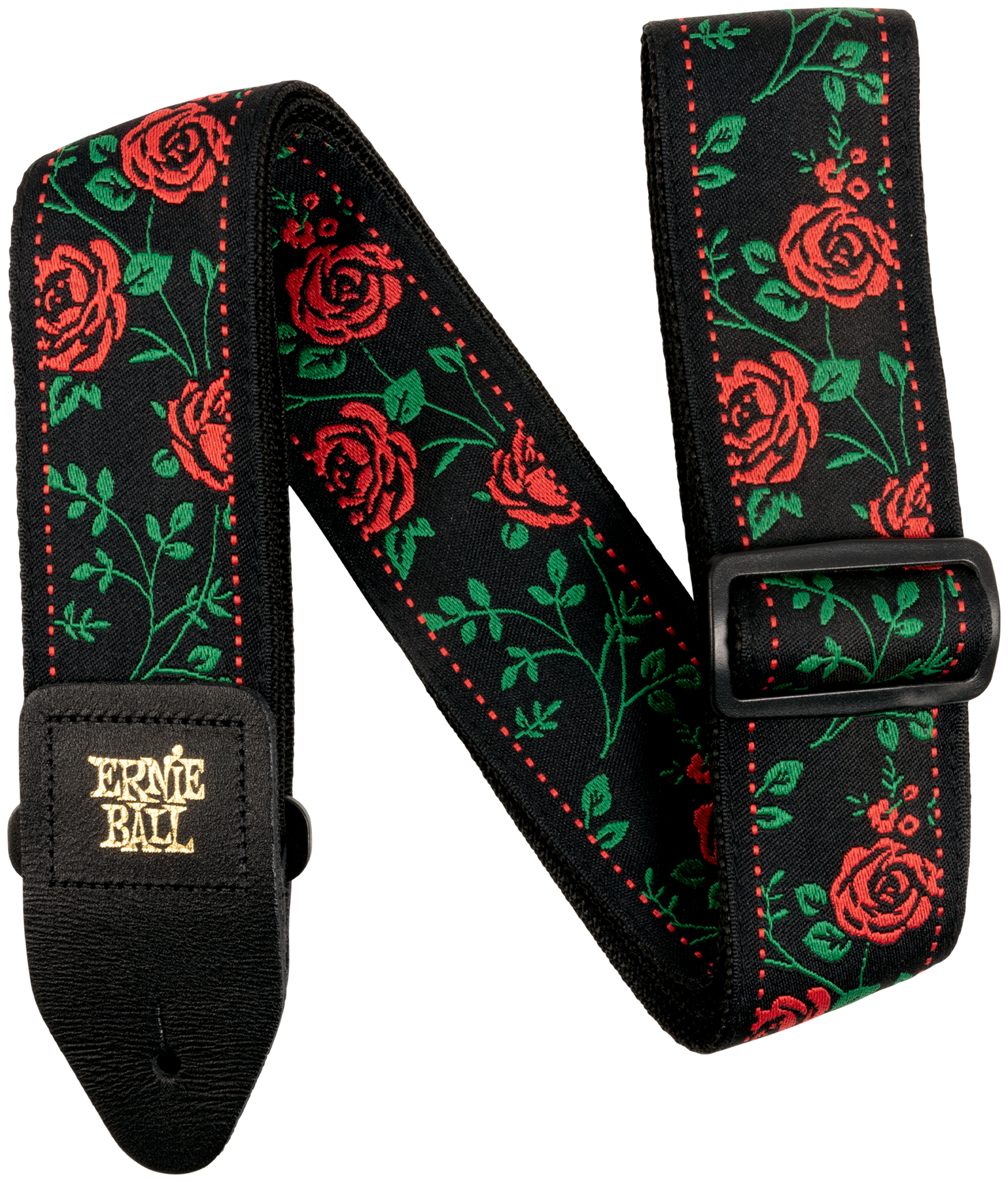 Gitarrengurt Jacquard Spanish Rose