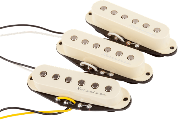 Hot Noiseless Strat Pickups