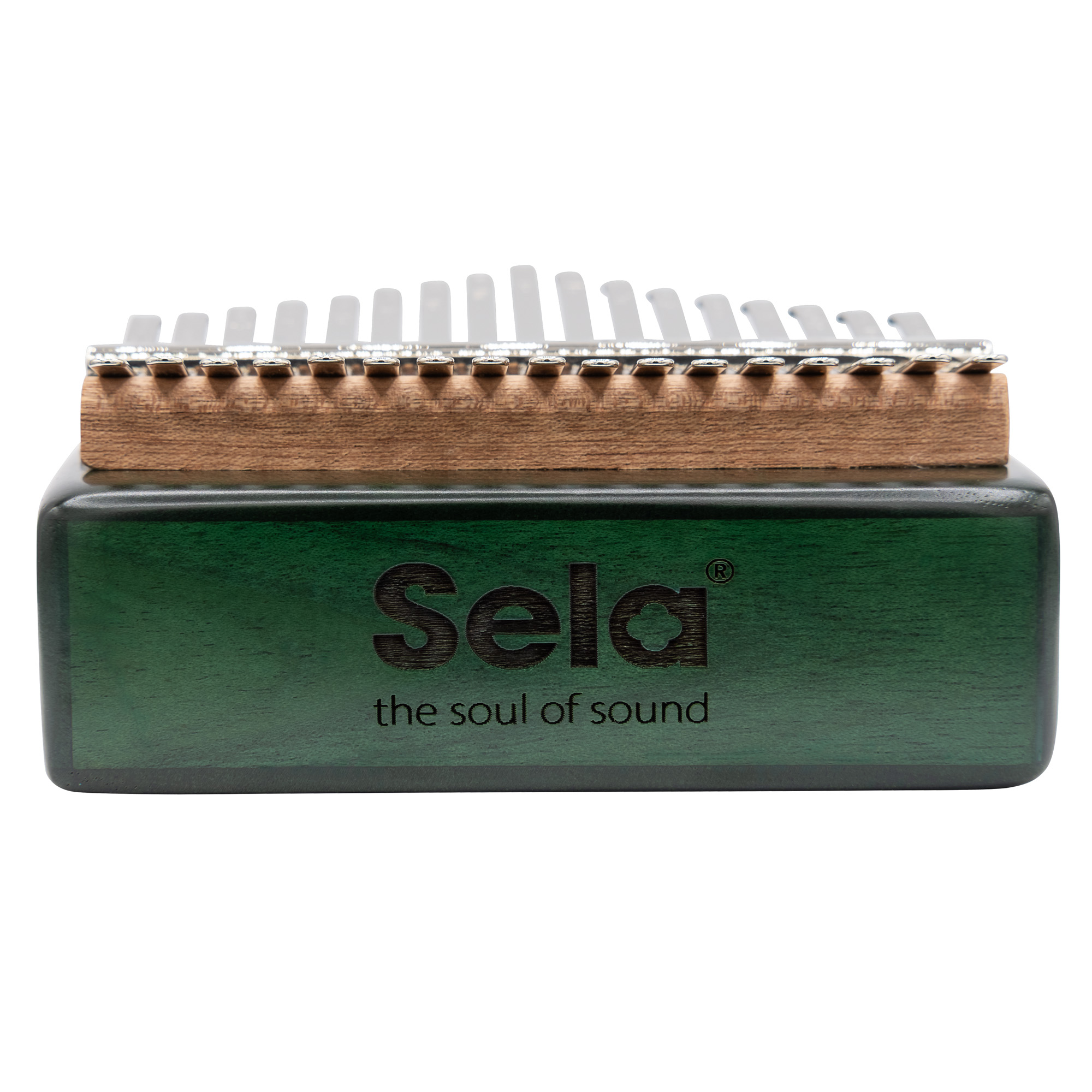 Kalimba Mahogany 17 Green Kalimba Mahogany 17 Green